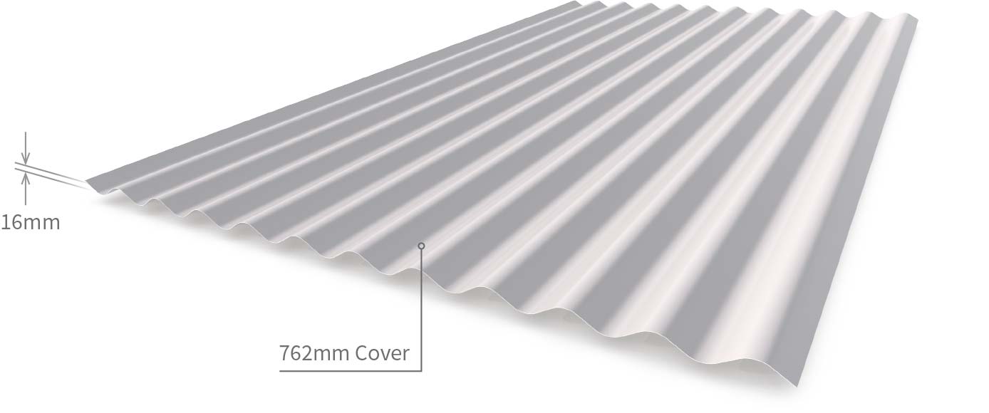 Cladding Roofing Sheeting Walling Corrugated CGI Profile