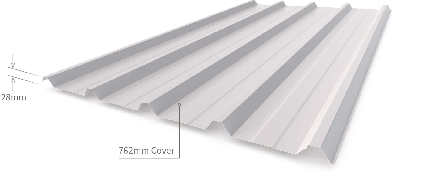 Cladding Roofing Sheeting Walling Superdek Profile