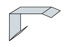 Flashings Roof Flashing Tapered Drawing Barge With Hook