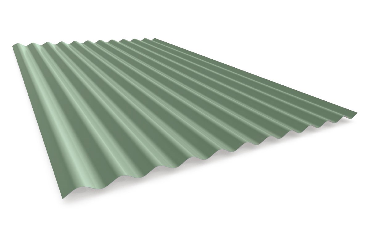 CGI Fence Sheet Premium .35mm BMT Mist Green