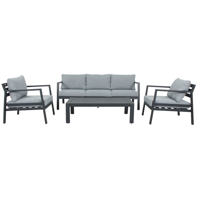 Madrid 5 Seater, 4 Piece Lounge Setting