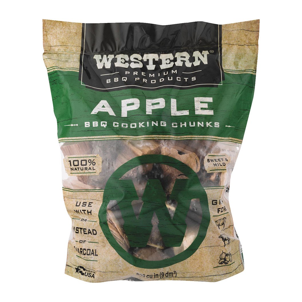 Western Apple Wood Chunks 3.1kg