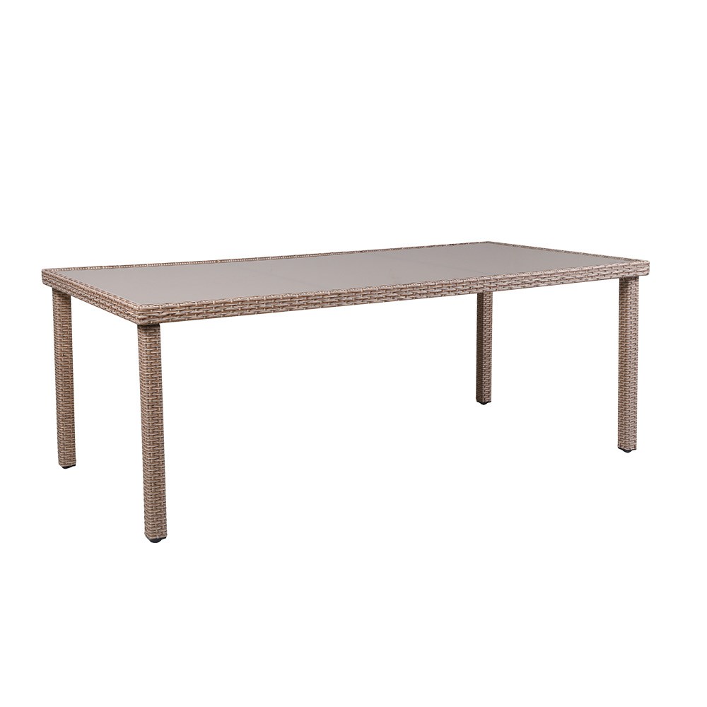 Blitz Wicker Dining Table 2000x1000mm