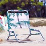 Foldable Beach Chair With Palm Design