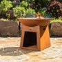 Glow Australis Rust Fire Pit 80cm