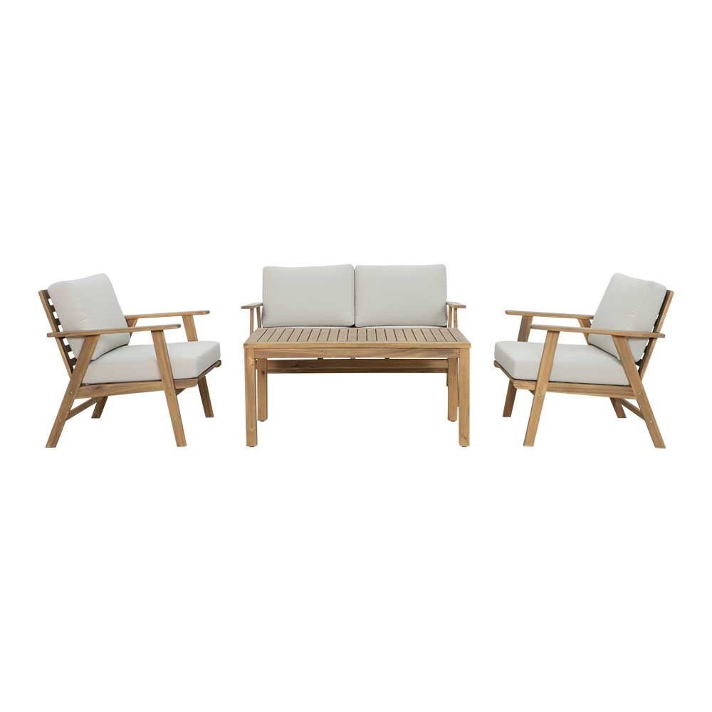 Fairfield 4 Piece Outdoor Lounge Set