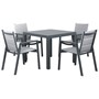 Madrid 5 Piece Light Outdoor Dining Setting