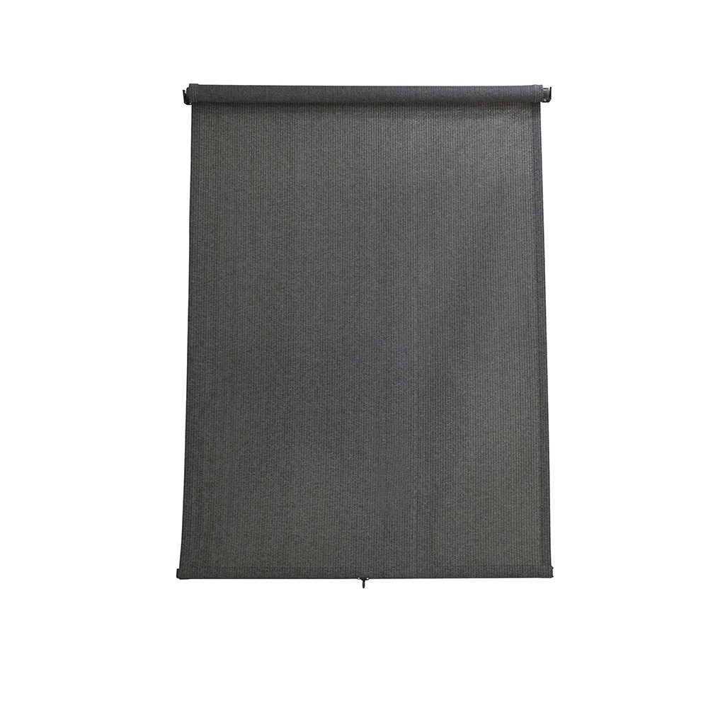 Coolaroo Outdoor Retractable Blind 2.4m X 2.1m Charcoal