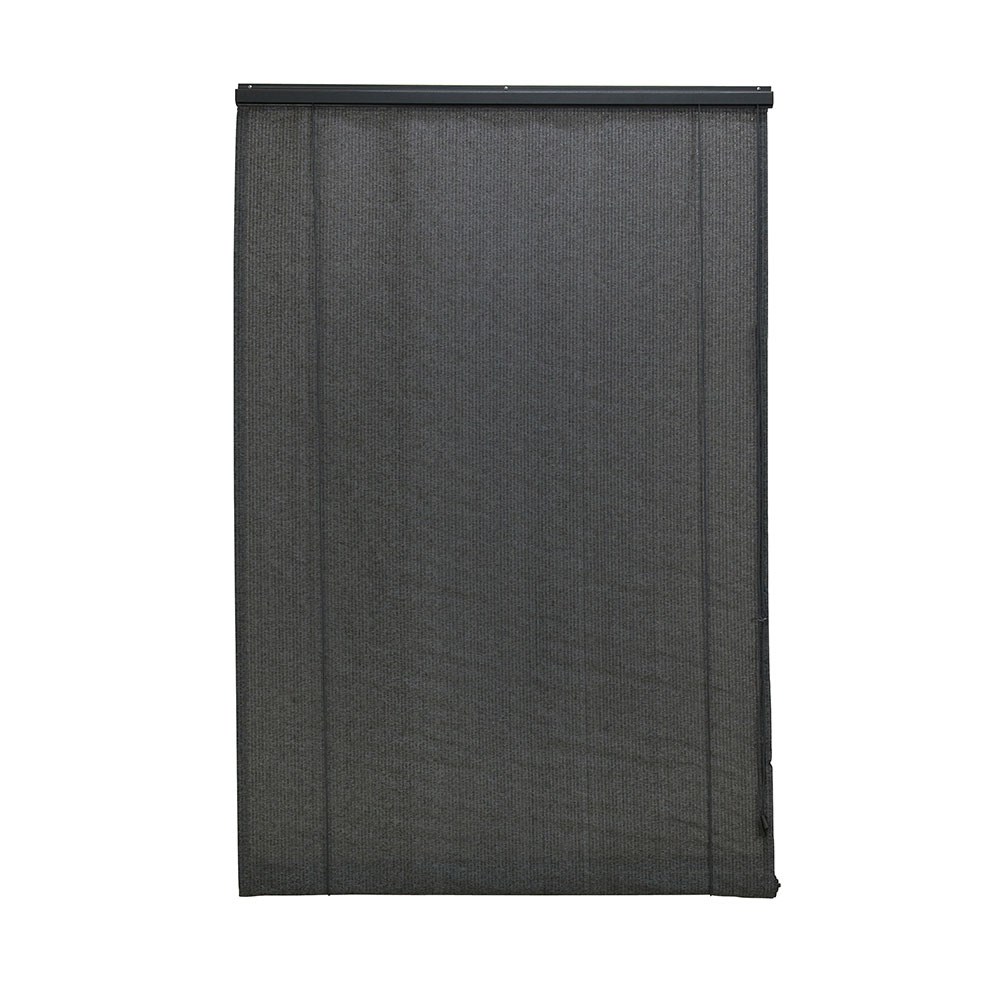 Coolaroo Outdoor Roll Up Blind 1.2m X 2.1m Charcoal