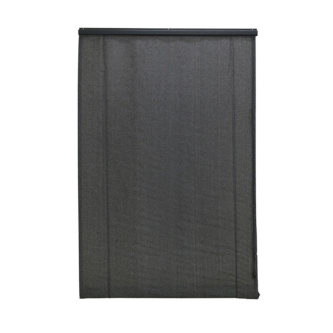 Coolaroo Outdoor Roll Up Blind 1.8m X 2.1m Charcoal