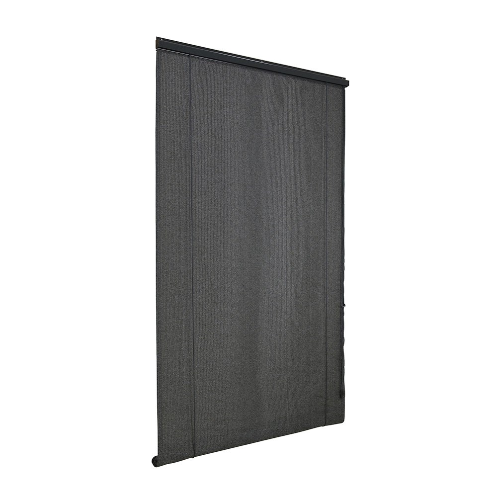 Coolaroo Outdoor Roll Up Blind 2.1m X 2.1m Charcoal