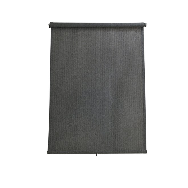 Coolaroo Outdoor Retractable Blind 1.5m X 2.1m Charcoal