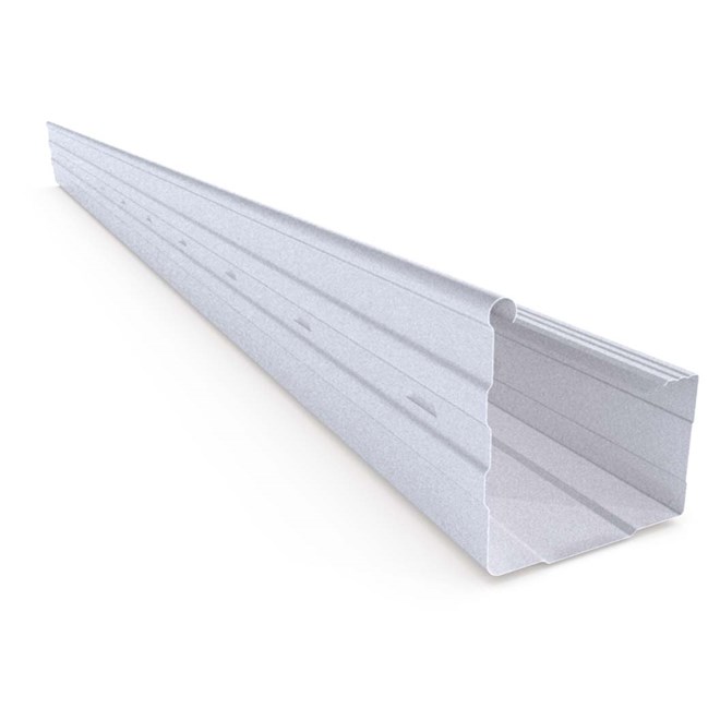 C-Square Gutter Zinc/Aluminium