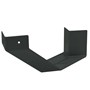 Edge Gutter 160 External Cast Angle 90° Gun Metal Grey