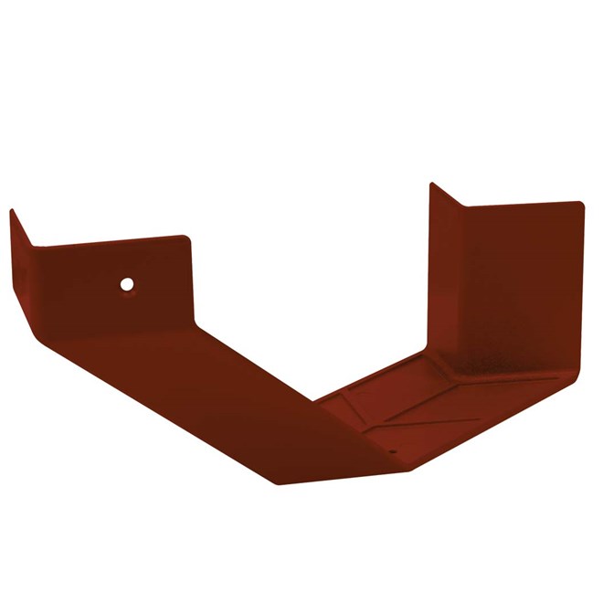 Edge Gutter 160 External Cast Angle 90° Heritage Red