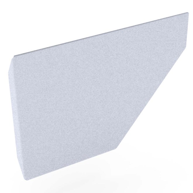 Edge Gutter 200 Stop End Left Hand Zinc/Aluminium