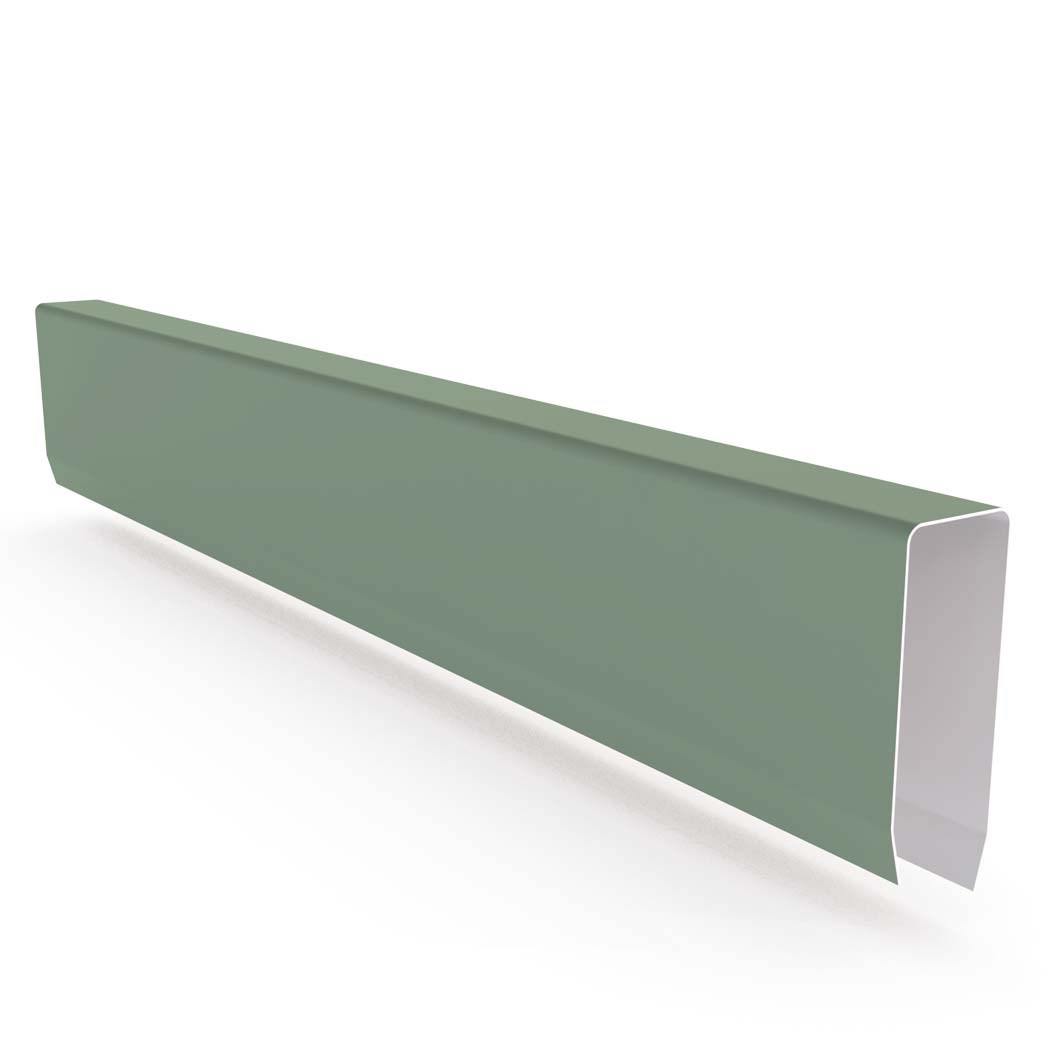 Fence Cap CGI Corrugated .55 BMT Mist Green 3m