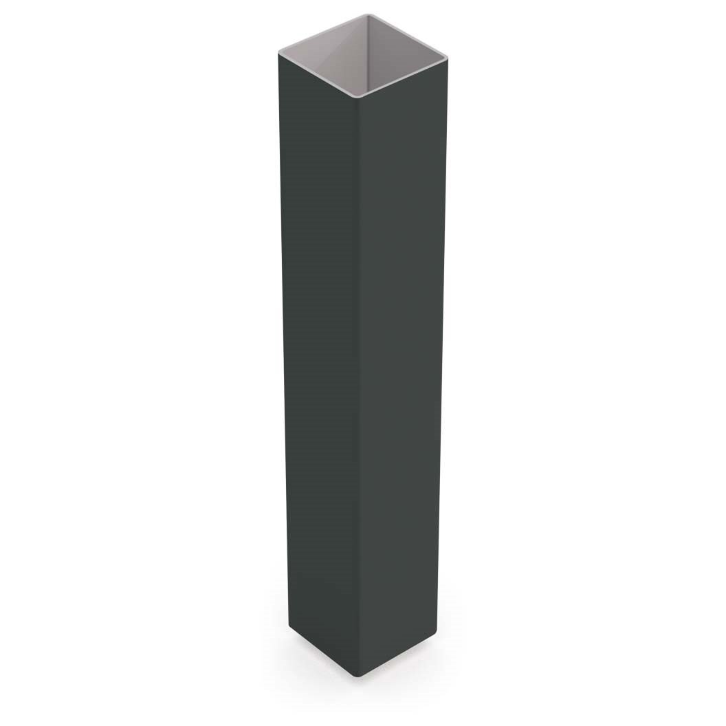 Fence Post 50 x 50mm 3mm BMT Gun Metal Grey 2400mm