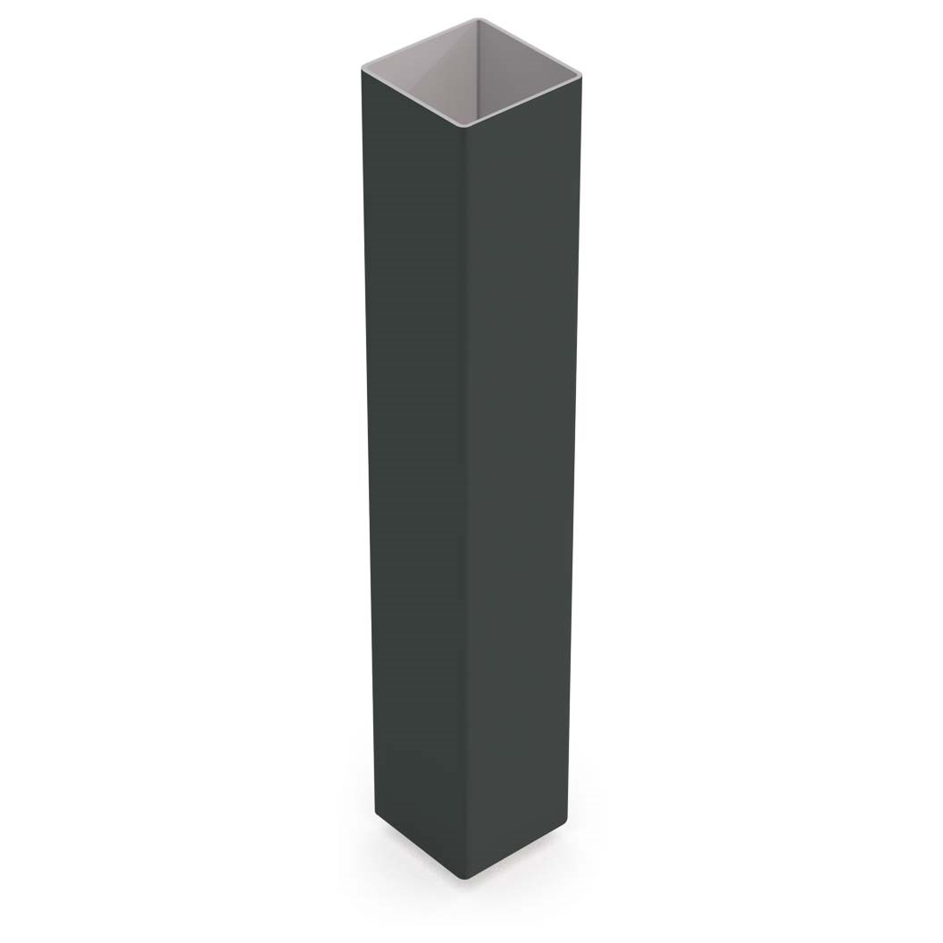 Fence Post 50 x 50mm 3mm BMT Gun Metal Grey 3000mm