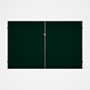 Good Neighbour® CGI Gate Premium .35 BMT Double 2.1m High Sheet: Caulfield Green, Frame: Ebony