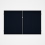 Good Neighbour® CGI Gate Premium .35 BMT Double 2.1m High Sheet: Dark Stone, Frame: Ebony