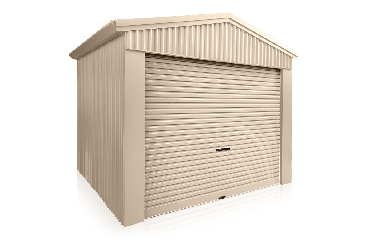 Stubbie Roller Door Shed Merino