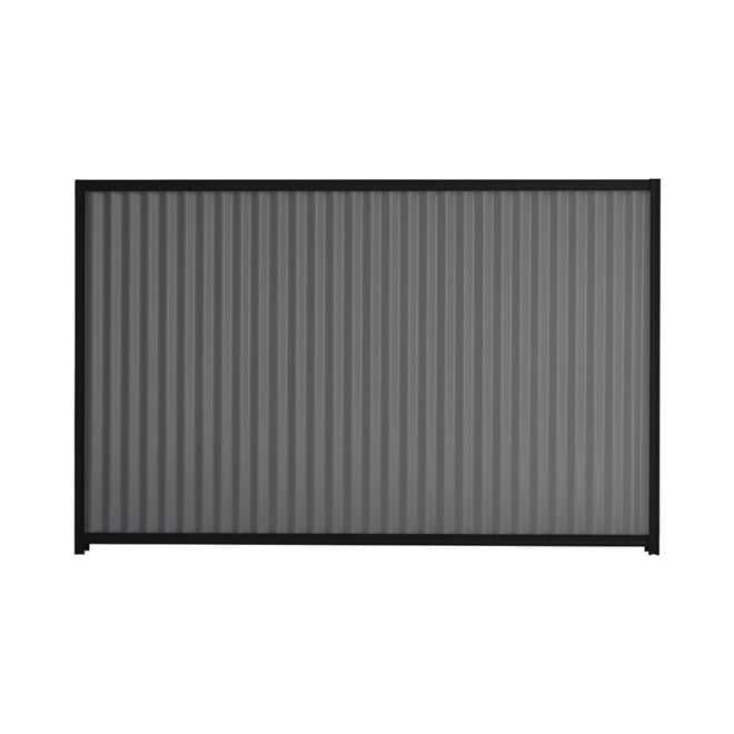 Good Neighbour® CGI 1200mm High Fence Panel Sheet: Granite, Post/Track: Ebony