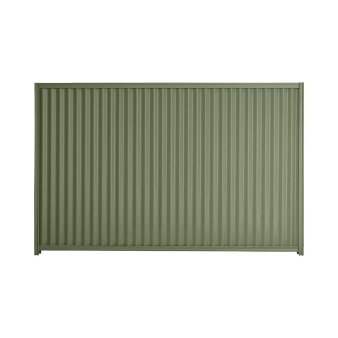 Good Neighbour CGI 1200mm High Fence Panel Sheet: Mist Green, Post/Track: Mist Green