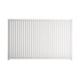 Good Neighbour CGI 1500mm High Fence Panel Sheet: Off White, Post/Track: Off White