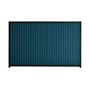 Good Neighbour CGI 1800mm High Fence Panel Sheet: Mountain Blue, Post/Track: Ebony