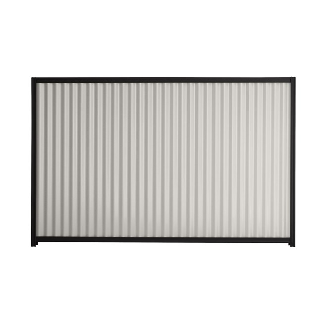 Good Neighbour CGI 2100mm High Fence Panel Sheet: Gull Grey, Post/Track ...