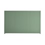 Good Neighbour CGI 2100mm High Fence Panel Sheet: Mist Green, Post/Track: Mist Green