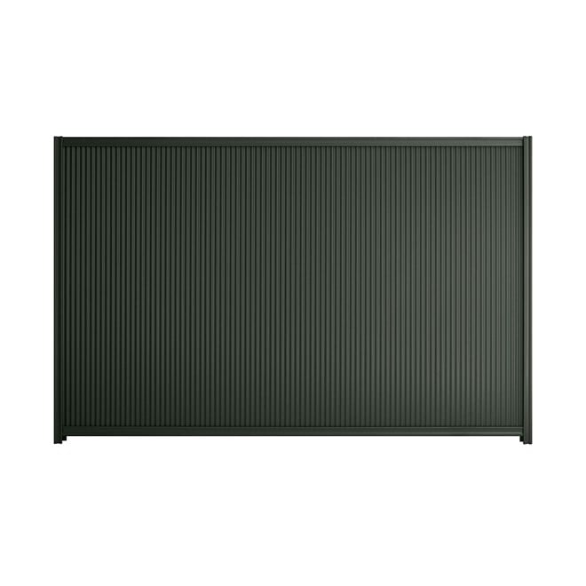 Good Neighbour CGI Mini 1500mm High Fence Panel Sheet: Gun Metal Grey, Post/Track: Gun Metal Grey