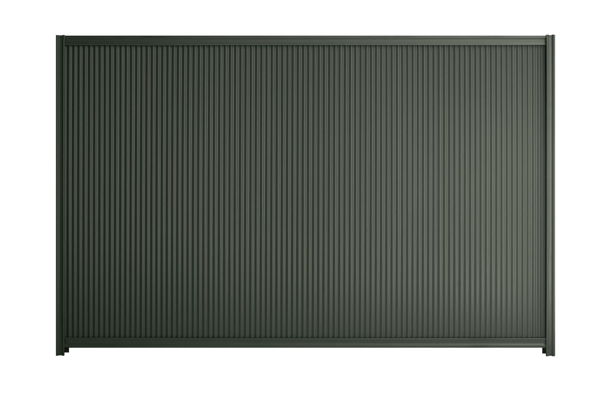 Good Neighbour CGI Mini 1500mm High Fence Panel Sheet: Slate Grey, Post/Track: Slate Grey