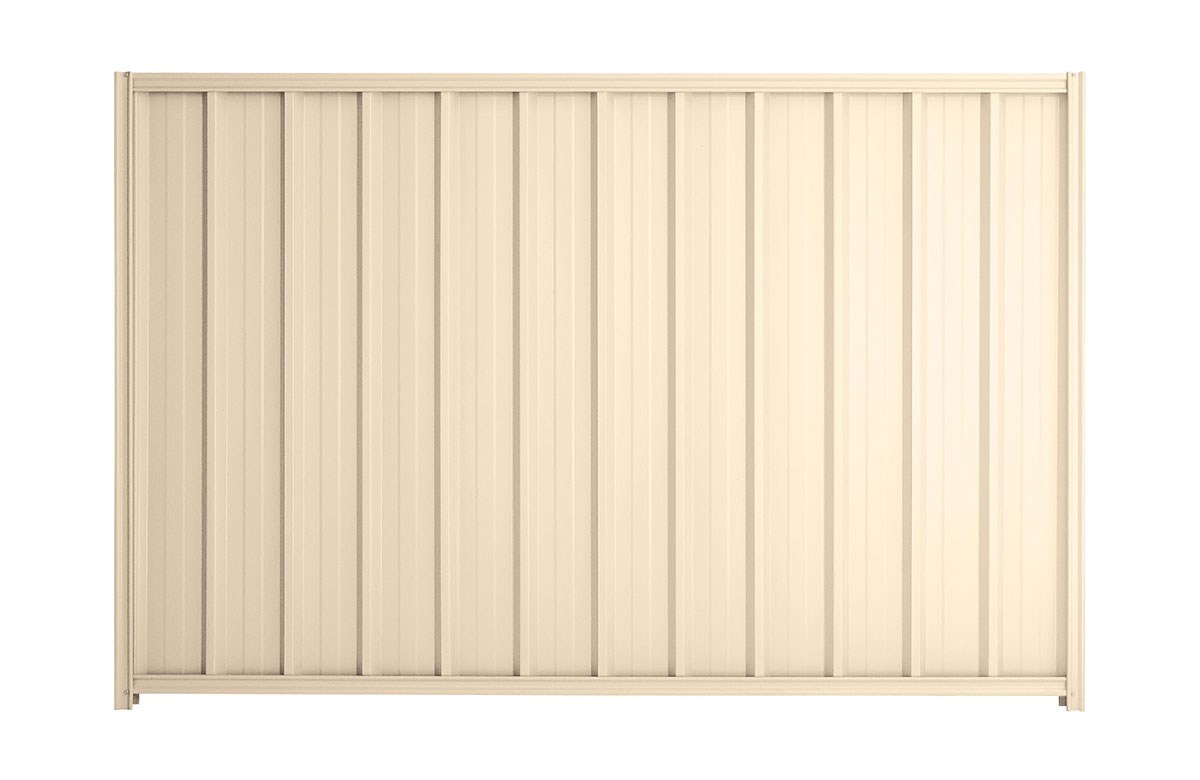 Good Neighbour Superdek 1200mm High Fence Panel Sheet: Primrose, Post/Track: Primrose