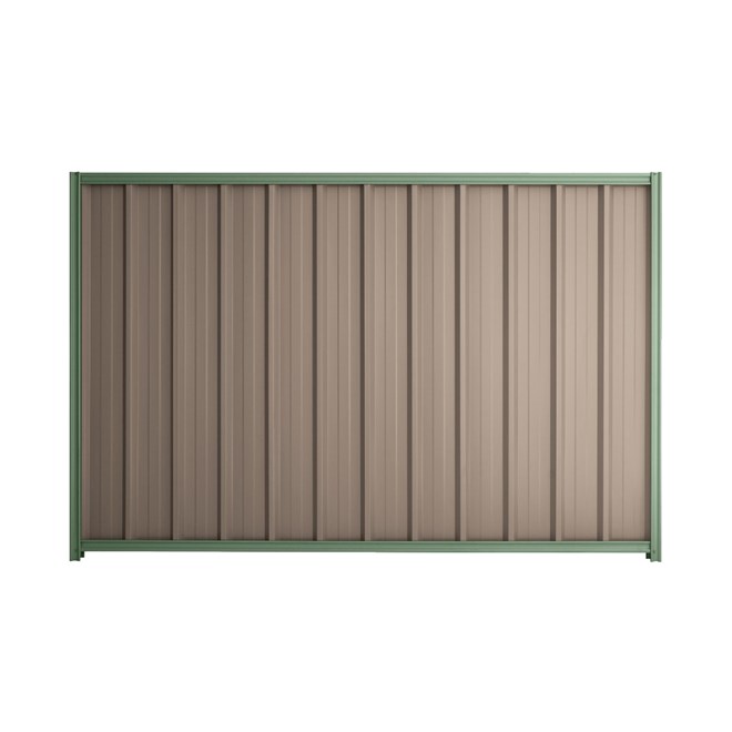 Good Neighbour Superdek 1800mm High Fence Panel Sheet: BG, Post/Track: MG