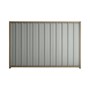 Good Neighbour® Superdek® 1200mm High Fence Panel Sheet: Gull Grey Post/Track: Beige