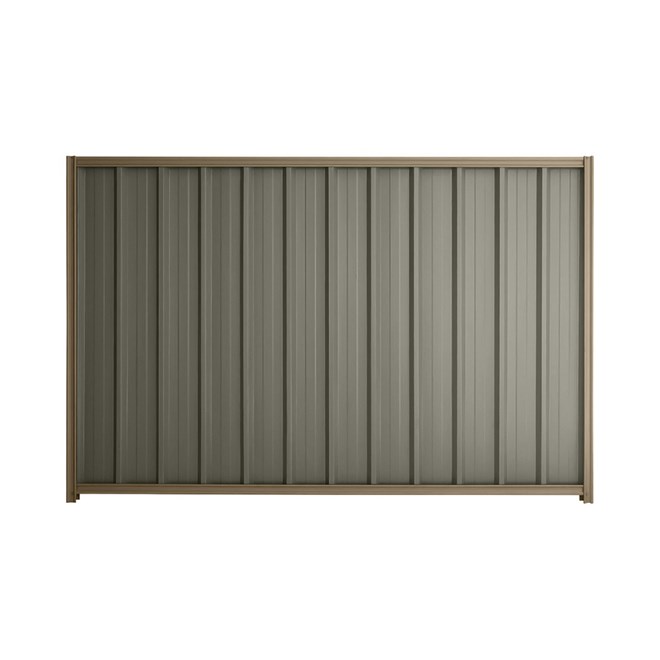 Good Neighbour® Superdek® 1200mm High Fence Panel Sheet: Marsh Post/Track: Beige