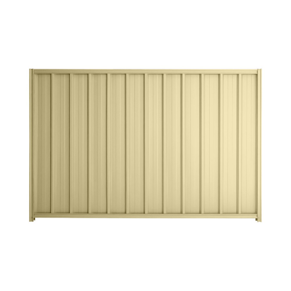 Good Neighbour® Superdek® 1200mm High Fence Panel Sheet: Primrose Post/Track: Primrose