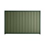 Good Neighbour® Superdek® 1500mm High Fence Panel Sheet: Mist Green Post/Track: Caulfield Green