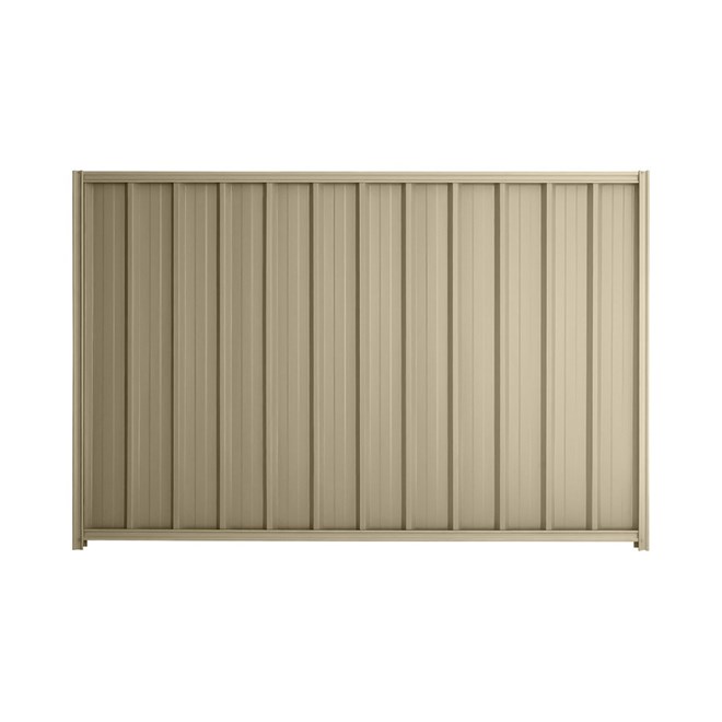 Good Neighbour® Superdek® 1800mm High Fence Panel Sheet: Merino Post/Track: Merino
