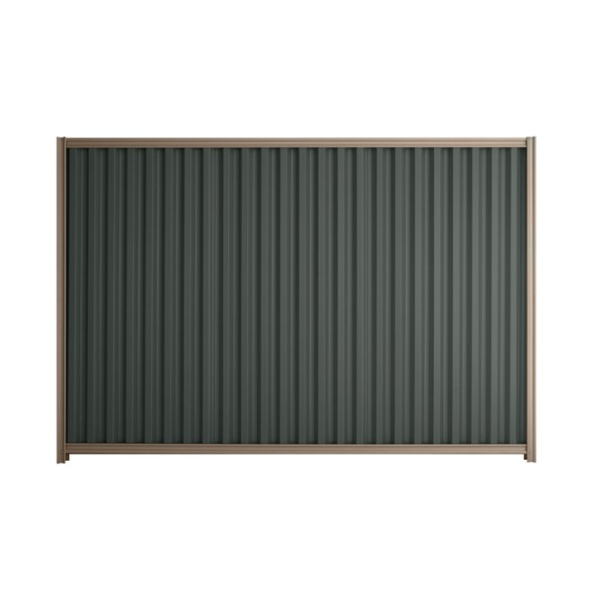 Good Neighbour Smartspan 1200mm High Fence Panel Sheet Slate Grey