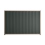 Good Neighbour Smartspan 1500mm High Fence Panel Sheet: Slate Grey, Post/Track: Beige