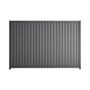 Good Neighbour® Smartspan® 1500mm High Fence Panel Sheet: Granite Post/Track: Granite