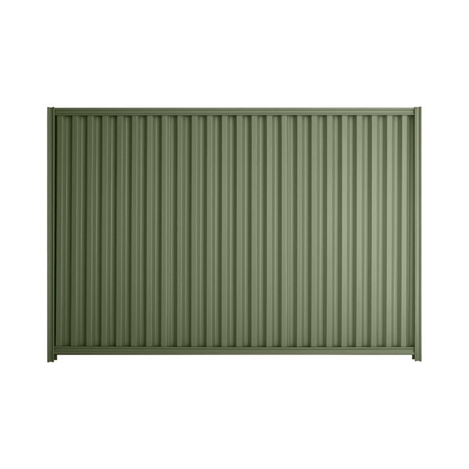 Good Neighbour® Smartspan® 1800mm High Fence Panel Sheet: Mist Green Post/Track: Mist Green