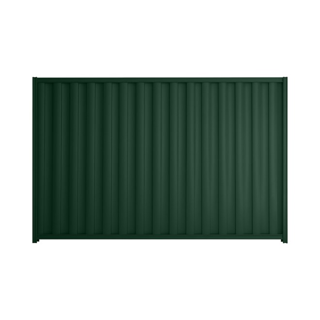 Good Neighbour® Wavelok® 1200mm High Fence Panel Sheet: Caulfield Green Post/Track: Caulfield Green