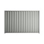 Good Neighbour® Wavelok® 1200mm High Fence Panel Sheet: Gull Grey Post/Track: Gull Grey