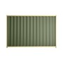 Good Neighbour® Wavelok® 1800mm High Fence Panel Sheet: Mist Green Post/Track: Primrose