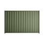 Good Neighbour® Wavelok® 2100mm High Fence Panel Sheet: Mist Green Post/Track: Mist Green