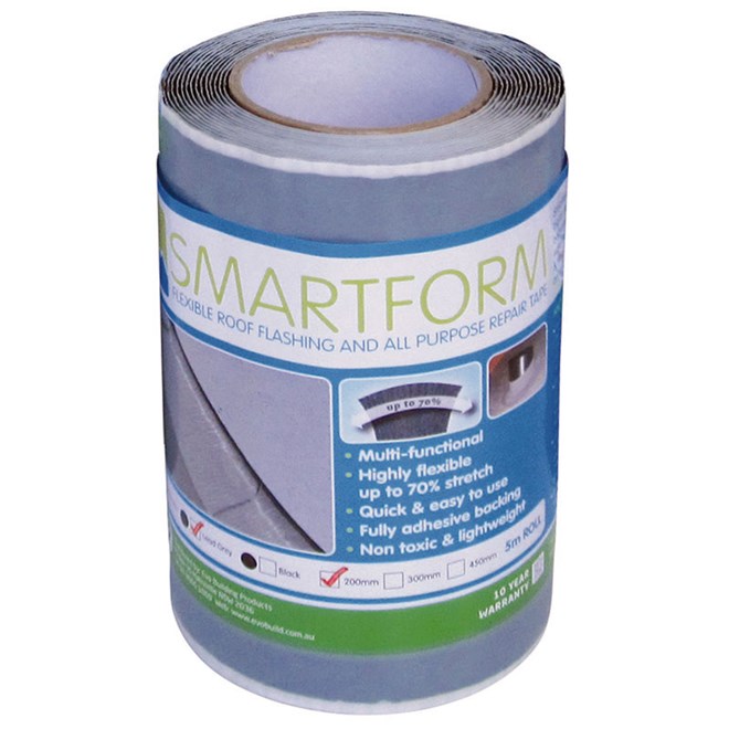 Smartform Flashing Tape 300mm x 5m Black